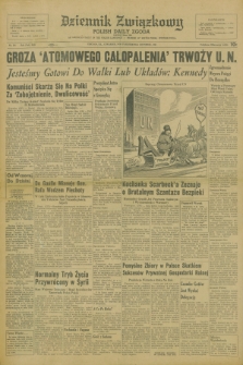 Dziennik Związkowy = Polish Daily Zgoda : an American daily in the Polish language – member of United Press International. R.53 [!], No. 234 (5 października 1961)