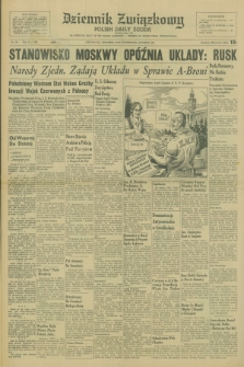 Dziennik Związkowy = Polish Daily Zgoda : an American daily in the Polish language – member of United Press International. R.53 [!], No. 246 (19 października 1961)