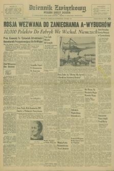 Dziennik Związkowy = Polish Daily Zgoda : an American daily in the Polish language – member of United Press International. R.53 [!], No. 247 (20 października 1961)