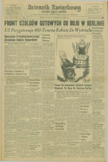 Dziennik Związkowy = Polish Daily Zgoda : an American daily in the Polish language – member of United Press International. R.53 [!], No. 253 (27 października 1961)