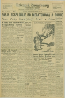 Dziennik Związkowy = Polish Daily Zgoda : an American daily in the Polish language – member of United Press International. R.53 [!], No. 255 (30 października 1961)