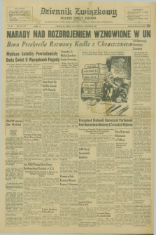 Dziennik Związkowy = Polish Daily Zgoda : an American daily in the Polish language – member of United Press International. R.53 [!], No. 269 (15 listopada 1961)