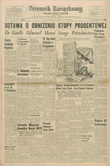 Dziennik Związkowy = Polish Daily Zgoda : an American daily in the Polish language – member of United Press International. R.58, No. 222 (21 września 1966)