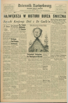 Dziennik Związkowy = Polish Daily Zgoda : an American daily in the Polish language – member of United Press International. R.59, No. 22 (27 stycznia 1967)
