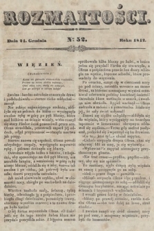 Rozmaitości : pismo dodatkowe do Gazety Lwowskiej. 1842, nr 52