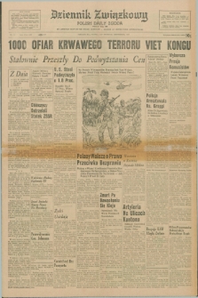 Dziennik Związkowy = Polish Daily Zgoda : an American daily in the Polish language – member of United Press International. R.59, No. 205 (1 września 1967)