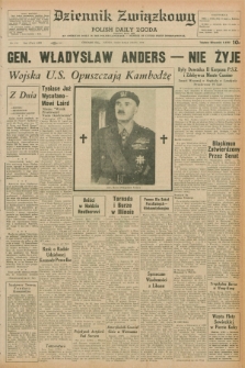 Dziennik Związkowy = Polish Daily Zgoda : an American daily in the Polish language – member of United Press International. R.62, No. 113 (13 maja 1970)