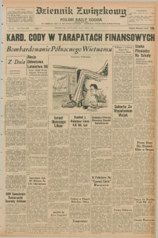 Dziennik Związkowy = Polish Daily Zgoda : an American daily in the Polish language – member of United Press International. R.62, No. 125 (27 maja 1970)