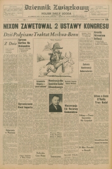 Dziennik Związkowy = Polish Daily Zgoda : an American daily in the Polish language – member of United Press International. R.62, No. 189 (12 sierpnia 1970)