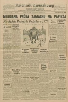 Dziennik Związkowy = Polish Daily Zgoda : an American daily in the Polish language – member of United Press International. R.62, No. 279 (27 listopada 1970)