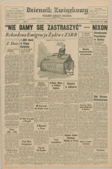 Dziennik Związkowy = Polish Daily Zgoda : an American daily in the Polish language – member of United Press International. R.63, No. 102 (30 kwietnia 1971)