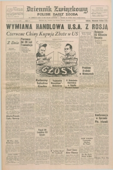 Dziennik Związkowy = Polish Daily Zgoda : an American daily in the Polish language – member of United Press International. R.64, No. 216 (14 września 1972) + dod.
