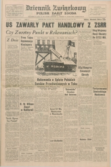 Dziennik Związkowy = Polish Daily Zgoda : an American daily in the Polish language – member of United Press International. R.64, No. 246 (19 października 1972) + dod.