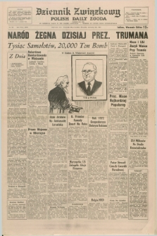Dziennik Związkowy = Polish Daily Zgoda : an American daily in the Polish language – member of United Press International. R.64, No. 304 (28 grudnia 1972) + dod.