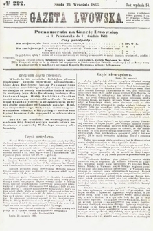 Gazeta Lwowska. 1866, nr 222