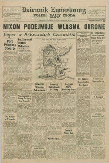 Dziennik Związkowy = Polish Daily Zgoda : an American daily in the Polish language – member of United Press International. R.66, No. 176 (29 lipca 1974)