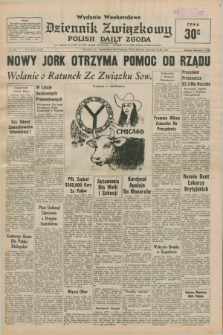 Dziennik Związkowy = Polish Daily Zgoda : an American daily in the Polish language – member of United Press International. R.67, No. 222 (28 i 29 listopada 1975) - wydanie weekendowe