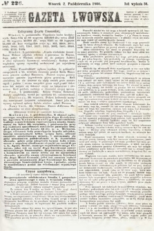 Gazeta Lwowska. 1866, nr 226