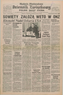 Dziennik Związkowy = Polish Daily Zgoda : an American daily in the Polish language – member of United Press International. R.71, No. 247 (14 i 15 grudnia 1979) - wydanie weekendowe