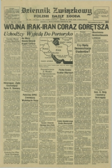 Dziennik Związkowy = Polish Daily Zgoda : an American daily in the Polish language – member of United Press International. R.73 [!], No. 187 (23 września 1980)