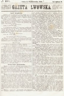 Gazeta Lwowska. 1866, nr 230