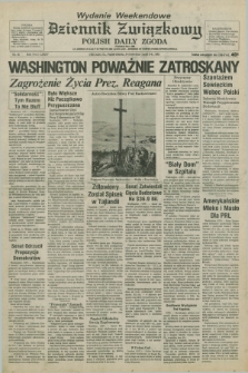 Dziennik Związkowy = Polish Daily Zgoda : an American daily in the Polish language – member of United Press International. R.74, No. 65 (3 i 4 kwietnia 1981) - wydanie weekendowe