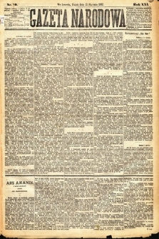 Gazeta Narodowa. 1882, nr 10