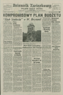 Dziennik Związkowy = Polish Daily Zgoda : an American daily in the Polish language – member of United Press International. R.74, No. 145 (29 lipca 1981)