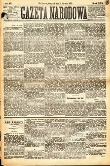 Gazeta Narodowa. 1882, nr 15