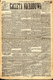 Gazeta Narodowa. 1882, nr 17