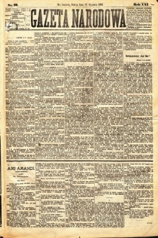 Gazeta Narodowa. 1882, nr 23