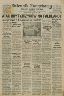 Dziennik Związkowy = Polish Daily Zgoda : an American daily in the Polish language – member of United Press International. R.75, No. 82 (28 kwietnia 1982)