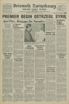 Dziennik Związkowy = Polish Daily Zgoda : an American daily in the Polish language – member of United Press International. R.75, No. 111 (9 czerwca 1982)