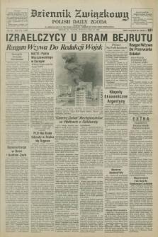 Dziennik Związkowy = Polish Daily Zgoda : an American daily in the Polish language – member of United Press International. R.75, No. 112 (10 czerwca 1982)