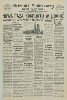 Dziennik Związkowy = Polish Daily Zgoda : an American daily in the Polish language – member of United Press International. R.75, No. 120 (22 czerwca 1982)