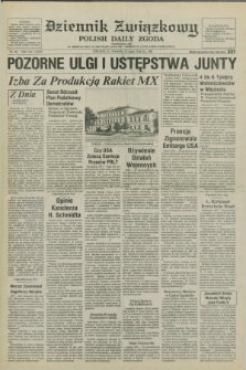 Dziennik Związkowy = Polish Daily Zgoda : an American daily in the Polish language – member of United Press International. R.75, No. 141 (22 lipca 1982)
