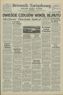 Dziennik Związkowy = Polish Daily Zgoda : an American daily in the Polish language – member of United Press International. R.75, No. 149 (3 sierpnia 1982)