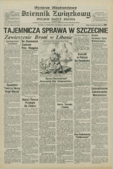 Dziennik Związkowy = Polish Daily Zgoda : an American daily in the Polish language – member of United Press International. R.75, No. 155 (13 i 14 sierpnia 1982)