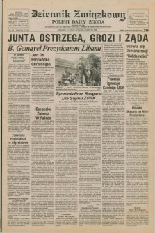 Dziennik Związkowy = Polish Daily Zgoda : an American daily in the Polish language – member of United Press International. R.75, No. 162 (24 sierpnia 1982)