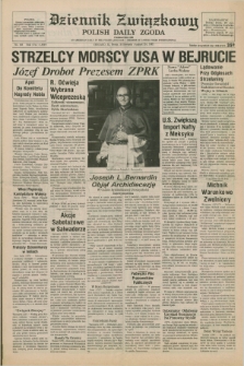 Dziennik Związkowy = Polish Daily Zgoda : an American daily in the Polish language – member of United Press International. R.75, No. 163 (25 sierpnia 1982)