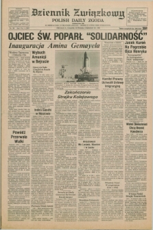Dziennik Związkowy = Polish Daily Zgoda : an American daily in the Polish language – member of United Press International. R.75, No. 183 (23 września 1982)