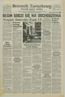 Dziennik Związkowy = Polish Daily Zgoda : an American daily in the Polish language – member of United Press International. R.75, No. 186 (28 września 1982)