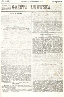 Gazeta Lwowska. 1866, nr 232