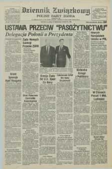 Dziennik Związkowy = Polish Daily Zgoda : an American daily in the Polish language – member of United Press International. R.75, No. 207 (27 października 1982)