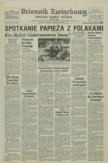 Dziennik Związkowy = Polish Daily Zgoda : an American daily in the Polish language – member of United Press International. R.75, No. 213 (4 listopada 1982)