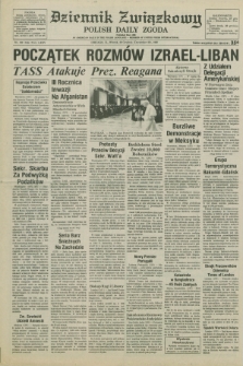 Dziennik Związkowy = Polish Daily Zgoda : an American daily in the Polish language – member of United Press International. R.75, No. 249 (28 grudnia 1982)