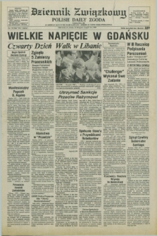 Dziennik Związkowy = Polish Daily Zgoda : an American daily in the Polish language – member of United Press International. R.76, No. 170 (31 sierpnia 1983)