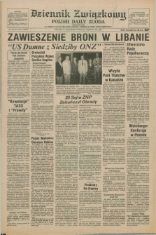 Dziennik Związkowy = Polish Daily Zgoda : an American daily in the Polish language – member of United Press International. R.76, No. 187 (26 września 1983)