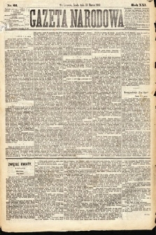 Gazeta Narodowa. 1882, nr 61