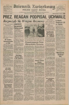 Dziennik Związkowy = Polish Daily Zgoda : an American daily in the Polish language – member of United Press International. R.76, No. 200 (13 października 1983)